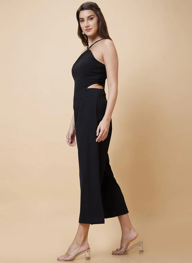 globus  Globus Women Cut-Out Detail Basic Jumpsuit for Women | Best Price UAE